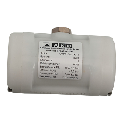 DN15 natural rubber pinch valve