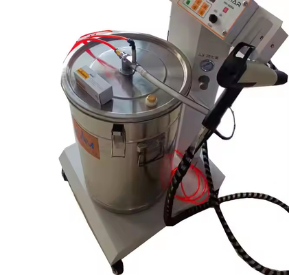 12V Electrostatic Powder Coating Machine For Wheels Steel Substrate