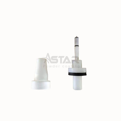 1008257 1008258 Round Nozzle Complete NS09 powder coating spare parts