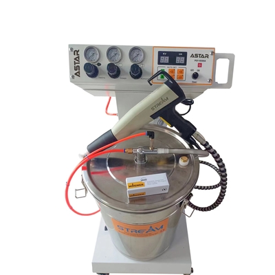 Pg1-6500a Metal Electrostatic Powder Coating Machine 97KV