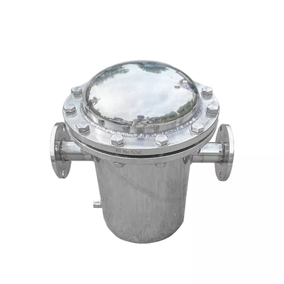 Rustproof SUS304 Stainless Steel Basket Type Filter Inline Basket Strainer Filter DN-300
