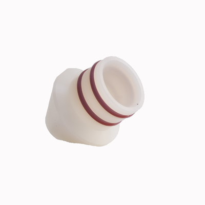 137139 Tivar Conical Powder Coating Nozzle Short With O-Rings for Versa-Spray Ii Gun