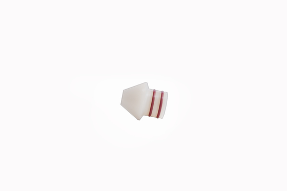 137139 Tivar Conical Powder Coating Nozzle Short With O-Rings for Versa-Spray Ii Gun