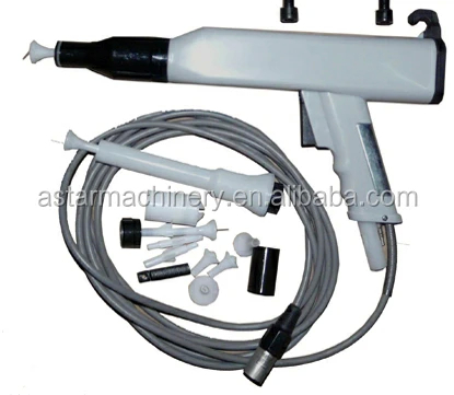 Grey KCI Spray Gun KCI 801 Manual Electrostatic Powder Coating Spray Gun