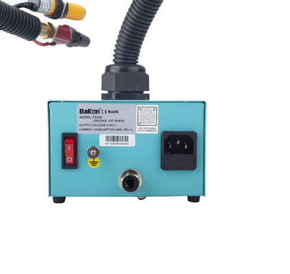 Electrostatic Ion Wind Snake Automatic Induction Dust Removal Air Gun Industrial Electrostatic Removal Fan