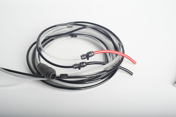 100KV Electrostatic Powder Coating Gun 150mm*90mm Cup Capacity 5m Cable Length