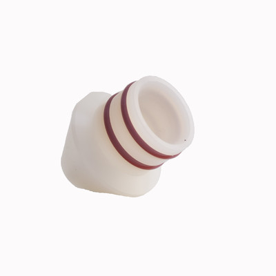 137139 Tivar Conical Powder Coating Nozzle Short With O-Rings for Versa-Spray Ii Gun