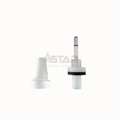 1008257 1008258 Round Nozzle Complete NS09 gema powder coating spare parts