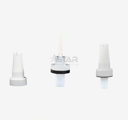 1007932 GM03 and GA03 Powder Coating Gun NF21 Complete Flat Spray Nozzle