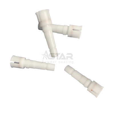 PTFE Material Standard Size Nordson Compatible Powder Coating Spare Parts