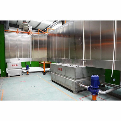 Suspended Tunnel Electrostatic Powder Coating Line Surface Pretreatment Equipment
