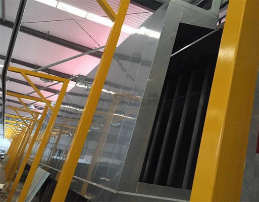 Suspended Tunnel Electrostatic Powder Coating Line Surface Pretreatment Equipment