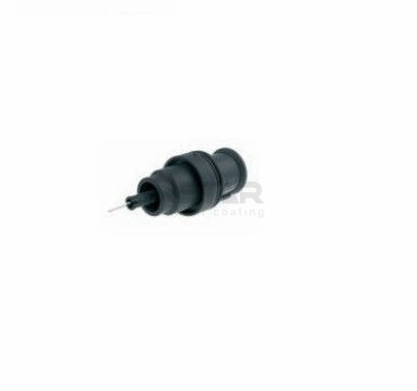 390916 Dark Grey Wagner Powder Coating Gun Parts Round C4 Electrode Holder