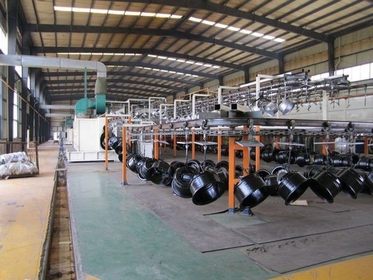 Automatic Wheel Hub Electrostatic Powder Coating Line