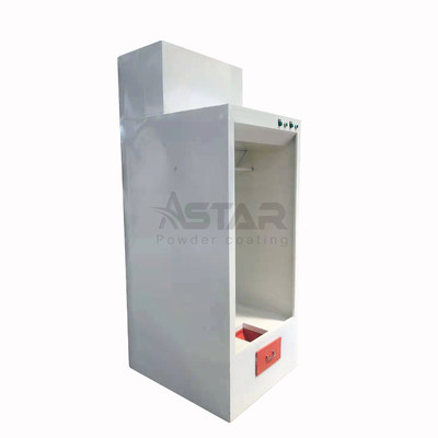 Portable Manual Two Filters Small Powder Coating Booth