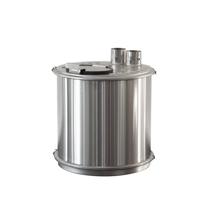 All Types Of Powder Coating Round Fluidizing Hopper Stainless