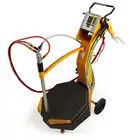 Flexible    2B Box Feeding Electrostatic Powder Coating Machine High Hardness