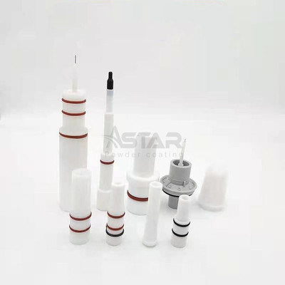 ISO9001 PTFE PTFE Inserts Powder Coating Spare Parts