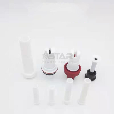 ISO9001 PTFE PTFE Inserts Powder Coating Spare Parts