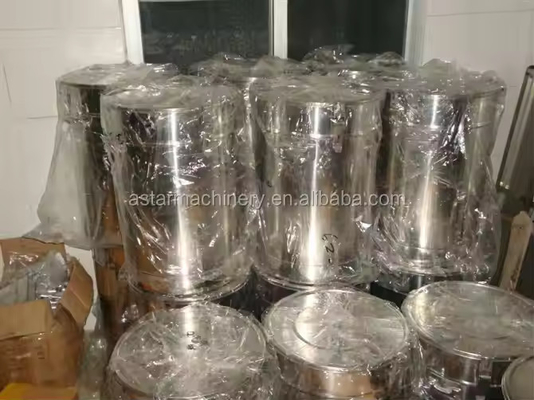 PH150D-24-D Stainless Steel Round Hopper Recycled Powder Coating OEM Customizable