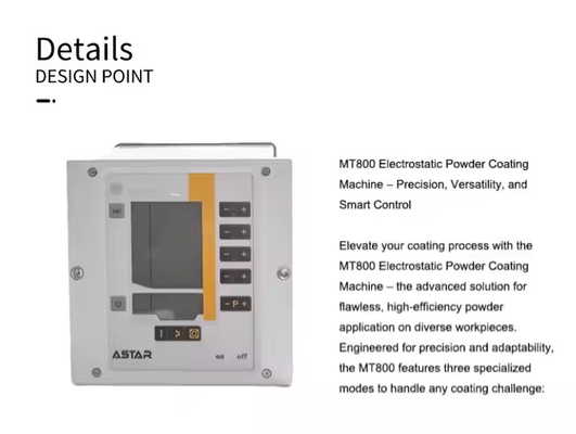 ASTAR Smart Control Master PLC Control Powder Coating Cabinet High Tech Painting Equipment