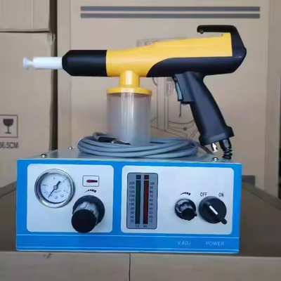 Laboratory Powder Spraying Machinery Metal Surface Plasticizing Equipment Electrostatic Powder Spraying Gun
