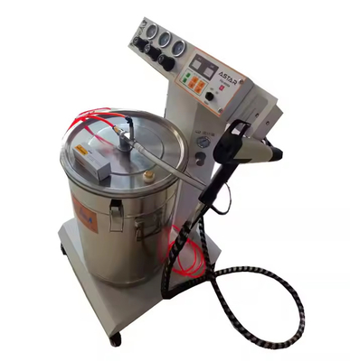 12V Electrostatic Powder Coating Machine For Wheels Steel Substrate