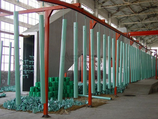 Metal Tube Electrostatic Powder Coating Plant