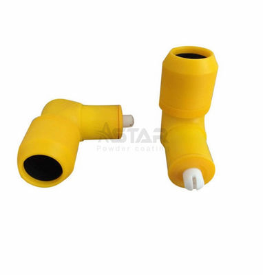 Ga02 Angle Nozzle Powder Coating Small Parts For Gema Optigun 2-A(X)