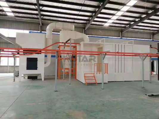Big Cyclone Recovery Electrostatic Powder Coating Line