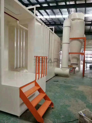 Big Cyclone Recovery Electrostatic Powder Coating Line