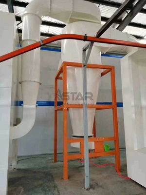 Big Cyclone Recovery Electrostatic Powder Coating Line