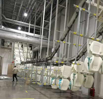 Automobile Seat Glue Electrostatic Powder Coating Line