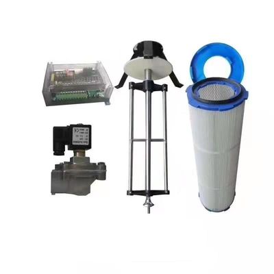 Pulse Blowback Rotary Wing Filter Element Backblowing