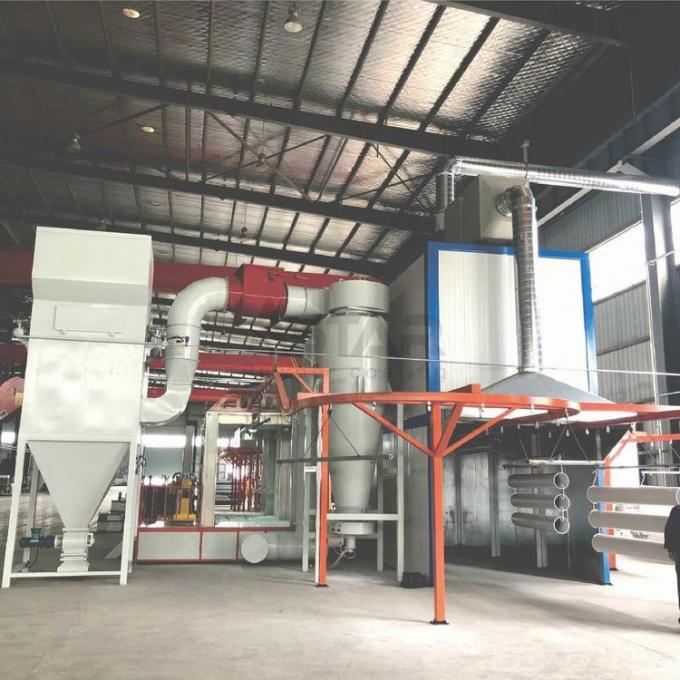 Electrostatic Powder Coating Spray Booth Automatic Explosion Recovery Proof