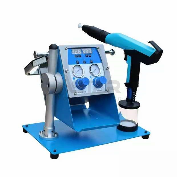 Good Price Three Modes Adjustable Desktop Manual Powder Coating Machine