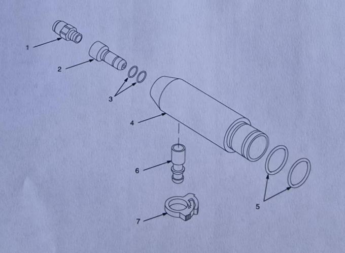 631271 Tribomatic II Powder Coating Machine Complete Diffuser Polished Powder Coating Gun Spare Parts Customized OEM Support 1