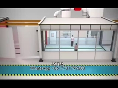 Hot sale Electrostatic powder coating booth ﻿and line