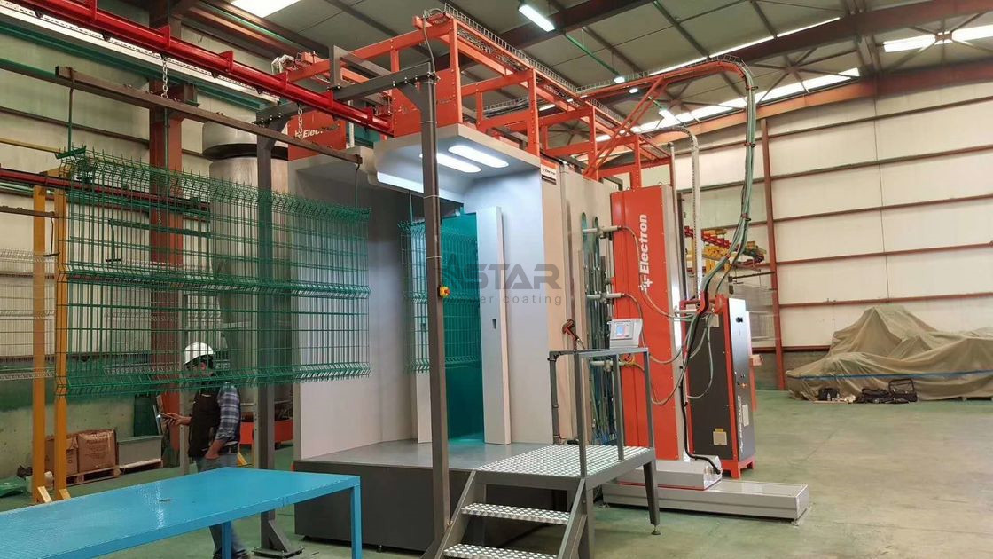 Automatic Electrostatic Powder Coating Line
